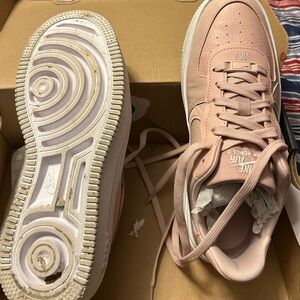 Women’s pink Bike Air Force one 7.5